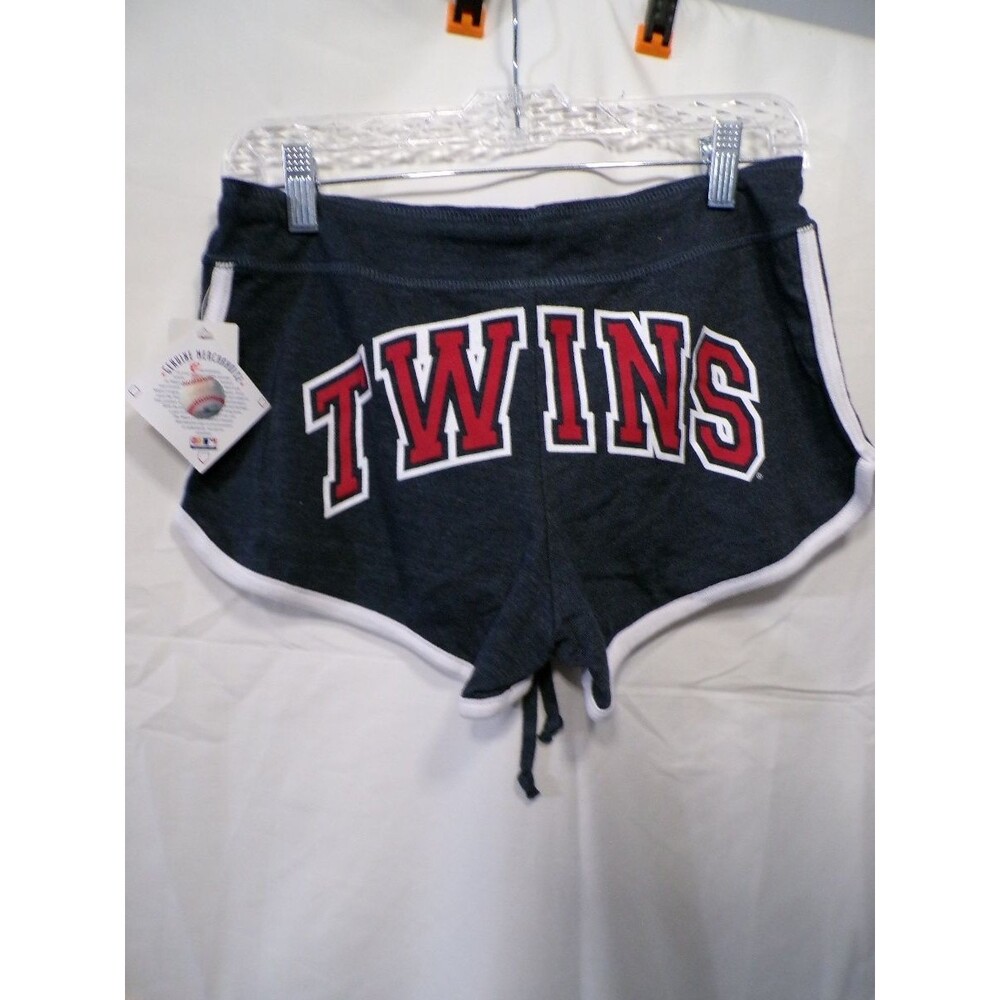 Women's Twins Navy Athletic Shorts Size S